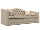 Диван детский прямой Мечта, Экокожа, Бежевый