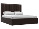 Кровать интерьерная Афродита 160, Экокожа, Коричневый