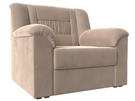 Кресло Карелия, Велюр, SEVEN 729 бежевый