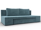 Диван прямой Сан Марко, Велюр, SEVEN 113 бирюзовый