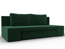 Диван прямой Сан Марко, Велюр, SEVEN 626 зеленый