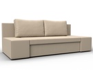 Диван прямой Сан Марко, Экокожа, Бежевый