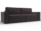Диван прямой Куба, Велюр, SEVEN 727 коричневый