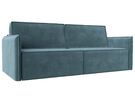 Диван прямой Либерти, Велюр, SEVEN 113 бирюзовый