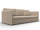 Диван прямой Слим, Велюр, SEVEN 729 бежевый