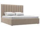 Кровать интерьерная Афродита 180, Велюр, SEVEN 729 бежевый