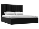 Кровать интерьерная Афродита 180, Экокожа, Черный