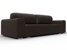 Диван прямой Лига-029, Экокожа, Коричневый