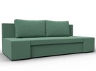 Диван прямой Сан Марко, Рогожка, Амур 11 зеленый