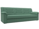 Диван прямой Карелия, Рогожка, Амур 11 зеленый