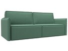 Диван прямой Либерти, Рогожка, Амур 11 зеленый