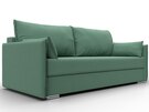 Диван прямой Сайгон, Рогожка, Амур 11 зеленый