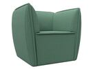 Кресло Бергамо, Рогожка, Амур 11 зеленый