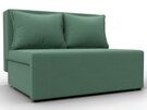 Диван прямой Лагуна, Рогожка, Амур 11 зеленый