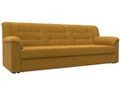 Диван прямой Карелия, Велюр, BRUT 10 желтый