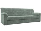 Диван прямой Карелия, Велюр, BRUT 08 зеленый