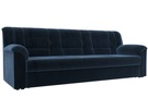 Диван прямой Карелия, Велюр, TOWER 13 синий