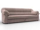 Диван прямой Карнелла, Велюр, TOWER 05 бежевый