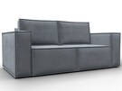 Диван прямой Куба мини, Велюр, TOWER 10 серый