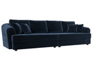 Диван прямой Милтон, Велюр, TOWER 13 синий