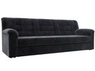 Диван прямой Карелия, Велюр, TOWER 11 темно-серый