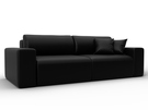 Диван прямой Лига-036 НПБ Классик, Экокожа, GRIFON 18 черный
