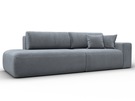Диван прямой Лига-036 НПБ Модерн подлокотник справа, Велюр, TOWER 10 серый