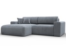 Диван угловой Лига-036 НПБ Классик левый угол, Велюр, TOWER 10 серый