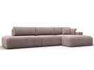 Диван угловой Лига-036 НПБ Модерн Лонг правый угол, Велюр, TOWER 05 бежевый