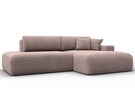 Диван угловой Лига-036 НПБ Модерн правый угол, Велюр, TOWER 05 бежевый