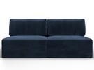 Диван прямой модульный Лига-060 НПБ, Велюр, TOWER 13 синий