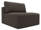 Модуль диван Лига-060 НПБ, Рогожка, Амур 05 коричневый