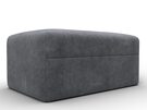 Модуль пуф Лига-060 НПБ, Велюр, BRUT 16 темно-серый