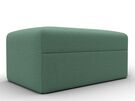 Модуль пуф Лига-060 НПБ, Рогожка, Амур 11 зеленый