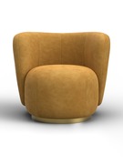 Кресло Лига-072, Велюр, BRUT 10 желтый