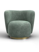 Кресло Лига-072, Велюр, BRUT 08 зеленый