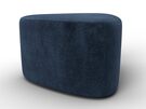 Пуф 004, Велюр, TOWER 13 синий