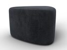 Пуф 004, Велюр, TOWER 11 темно-серый