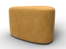 Пуф 004, Велюр, BRUT 10 желтый