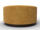 Пуф 005, Велюр, BRUT 10 желтый