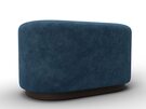 Пуф 007, Велюр;Экокожа, BRUT 11 синий