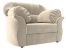 Кресло Карнелла, Микровельвет, Бежевый