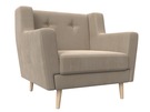 Кресло Брайтон, Велюр, SEVEN 729 бежевый