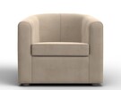 Кресло Норден, Велюр, SEVEN 729 бежевый