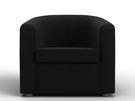 Кресло Норден, Микровельвет, Черный