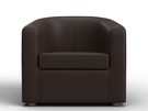 Кресло Норден, Экокожа, Коричневый