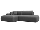 Диван угловой Лига-036 НПБ Модерн левый угол, Замша, JOLY 13 серый
