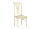 Стул деревянный, Roy слоновая кость / золото патина