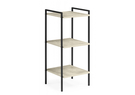 Стеллаж, Таймон бетон / черный