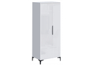 Шкаф, Иадама двухстворчатый белый / белый глянец